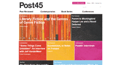 Desktop Screenshot of post45.research.yale.edu