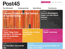 Tablet Screenshot of post45.research.yale.edu