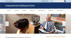 Desktop Screenshot of epilepsy.yale.edu