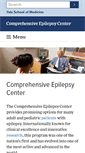 Mobile Screenshot of epilepsy.yale.edu