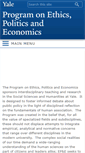 Mobile Screenshot of epe.yale.edu