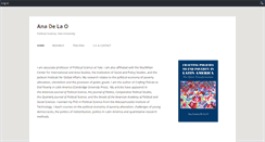 Desktop Screenshot of anadelao.commons.yale.edu