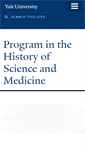Mobile Screenshot of hshm.yale.edu
