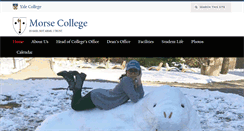 Desktop Screenshot of morse.yalecollege.yale.edu