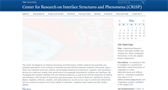 Desktop Screenshot of crisp.yale.edu