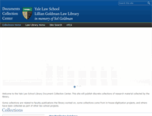 Tablet Screenshot of documents.law.yale.edu
