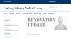 Desktop Screenshot of library.medicine.yale.edu