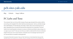 Desktop Screenshot of pclt.sites.yale.edu