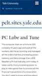 Mobile Screenshot of pclt.sites.yale.edu