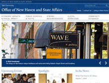 Tablet Screenshot of onhsa.yale.edu