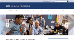 Desktop Screenshot of medicine.yale.edu