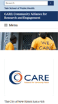 Mobile Screenshot of care.yale.edu