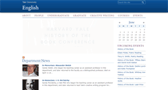 Desktop Screenshot of english.yale.edu