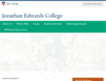 Tablet Screenshot of je.yalecollege.yale.edu