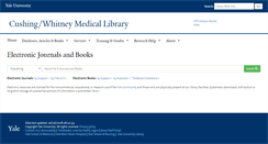 Desktop Screenshot of elibrary.med.yale.edu