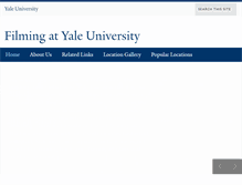 Tablet Screenshot of locations.yale.edu