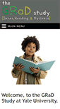 Mobile Screenshot of gradstudy.yale.edu